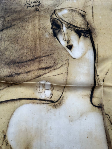 "Madonna with a white flower" Kārlis Padegs