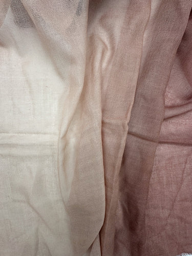 Ombre silk and kid mohair scarf "Jūrmala"