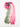 Ombre silk and kid mohair scarf "Cream"