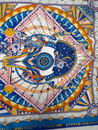 Looduslik siidist sall 68x68 cm "Taurus"