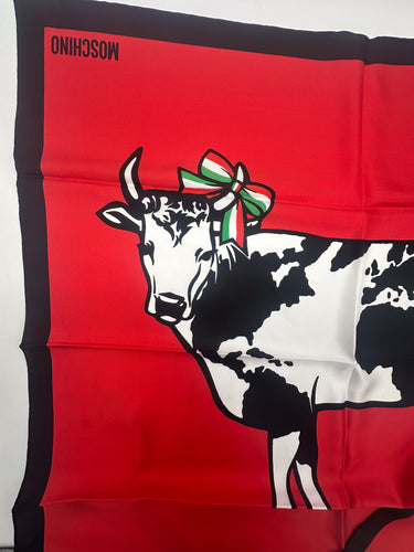 Natūralaus šilko satino šalikas 90x90 cm "Persų pasaka"