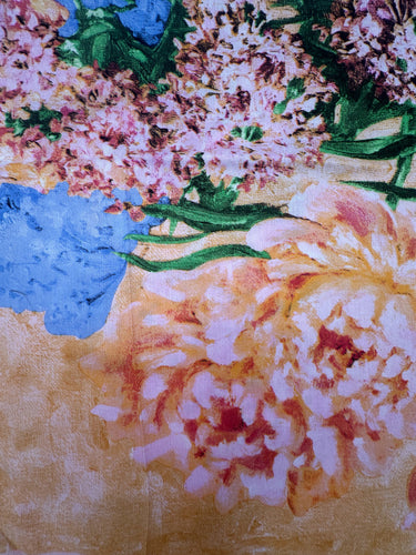 Šiltas kašmyro ir šilko šalikas "Green Pegasus" 130 x 130cm