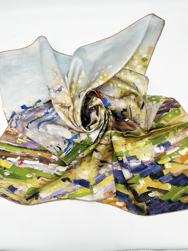 "In Spring (The Flower)", Vilhelms Purvītis.