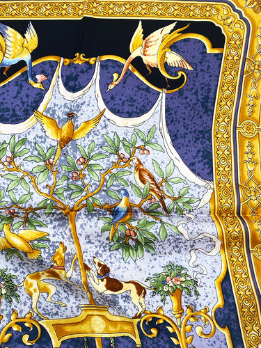 Naturaalsest siidist satiinsalli koopia 110x110 cm "Roma"